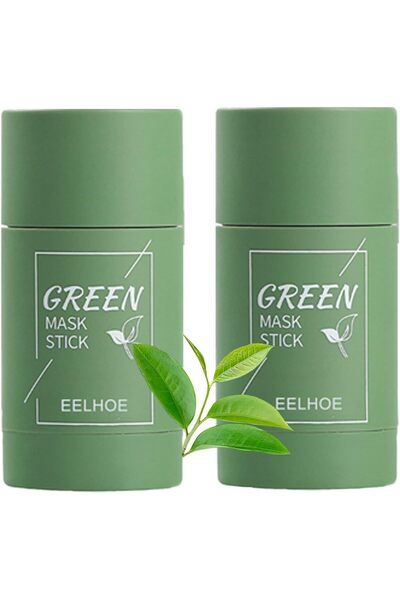 EELOHE قناع تنظيف عميق من إيلهو، قناع الشاي الأخضر، مزيل للرؤوس السوداء، مرطب...