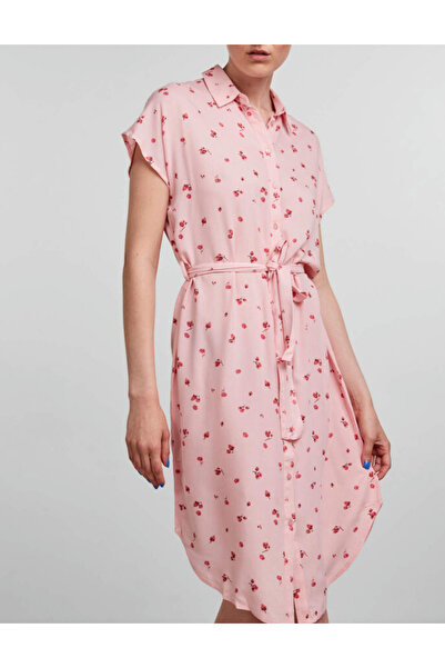 PIECES Pieces midi dress, pink