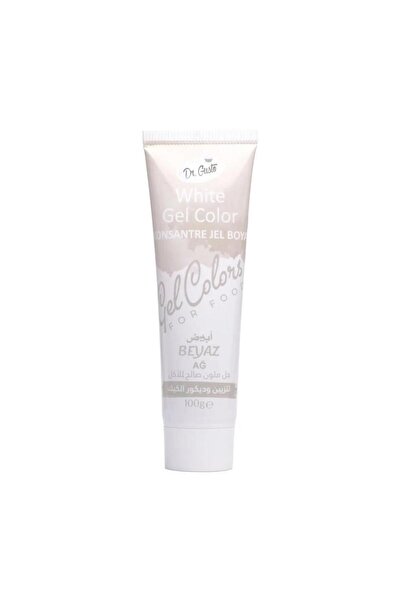 ŞEKER & SUGAR JEL BOYA DR.GUSTO 100 GR BEYAZ