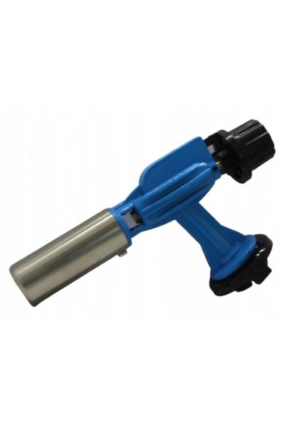 WTO Cap Arzator Multifunctional WTO®, tip pistol M-60, Inox/Fonta, 1300°C, Design Ergonomic, Albastru