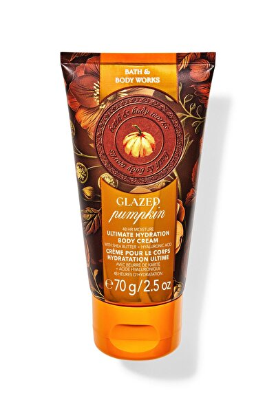 Bath & Body Works Glazed Pumpkin Seyahat Boy Vücut Kremi