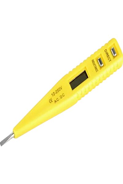 blackleg Dijital Ekranlı Faz Kontrol Kalemi Voltaj Test Aleti Dijital Ölçüm C...