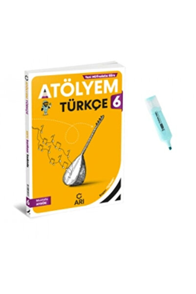 Arı Yayıncılık 6.Sınıf Türkçe Atölyem Soru Bankası (Yeni Müfredat)