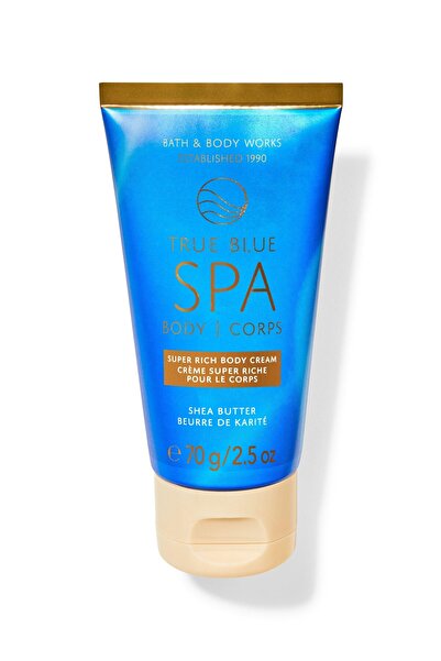 Bath & Body Works True Blue Spa Seyahat Boy Vücut Kremi 70 g