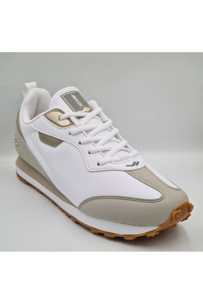 Lescon Motıva Walking White Beige Color Women's Sneaker Sports Shoes