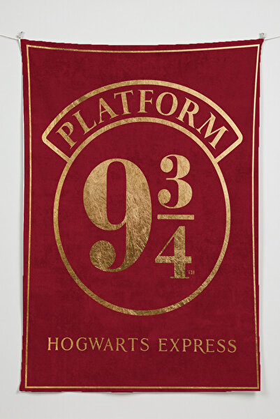 Charmbi غطاء جدار عمودي من هاري بوتر، بطابع الأفلام، مصنوع من قماش عالي الجود...