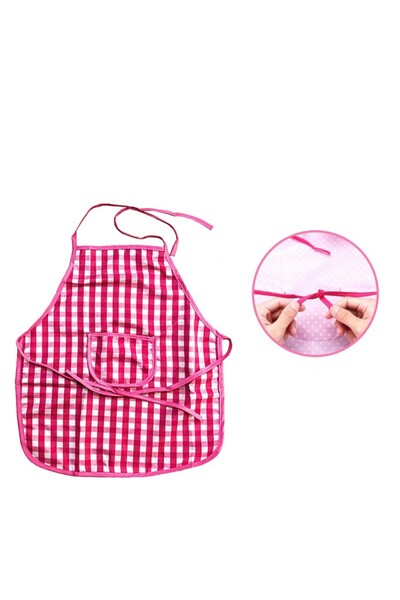 PROCART Kids Chef Set, Apron and Cooking Utensils, 8 Pieces