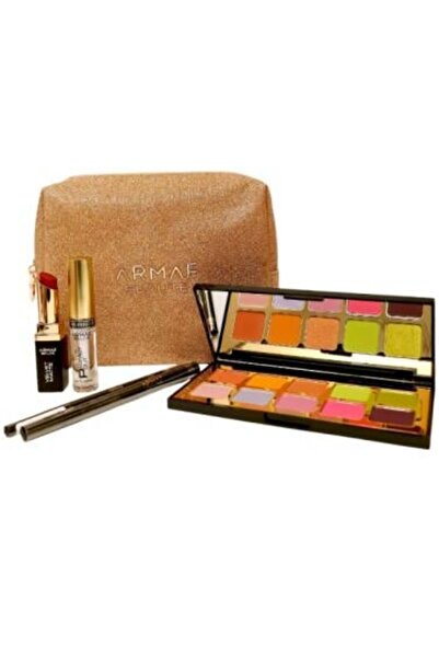 Armaf مجموعة الجمال المثالية من بيوتي - حقيبة وردية، 5 قطع