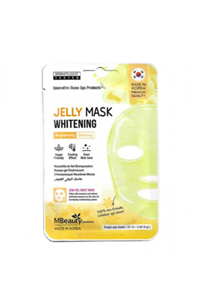 M BEAUTY ام بيوتي قناع وجه 25 مل الجيلى المبيض للبشره