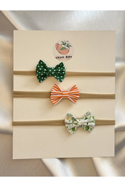 vikivin bebe Soft Textured Cotton Baby Headbands