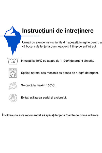 OEM Lenjerie de pat de lux Jaquard, 100% bumbac, King Size, din 6 piese (Milano)