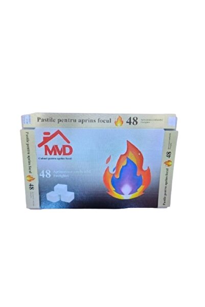 Movidic Tablete aprinzătoare de incendiu, 10 cutii, 480 bucăți, pe bază de kerosen