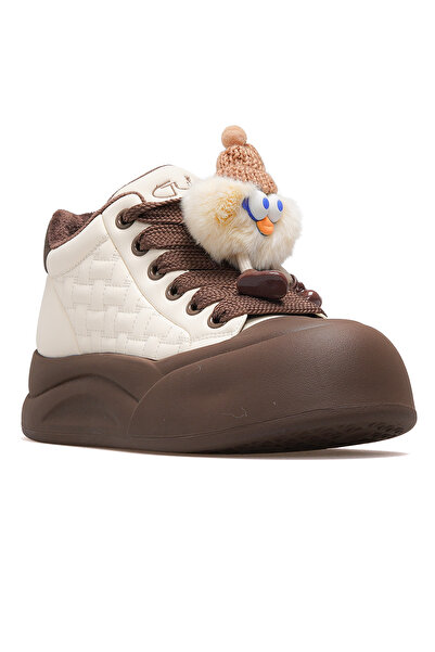 Guja Kadın Deri Gizli Dolgu Topuk Günlük Bot 25k 25k426-1 Z Kahve