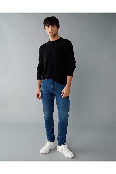 AMERICAN EAGLE AE Waffle Crew Neck Sweater