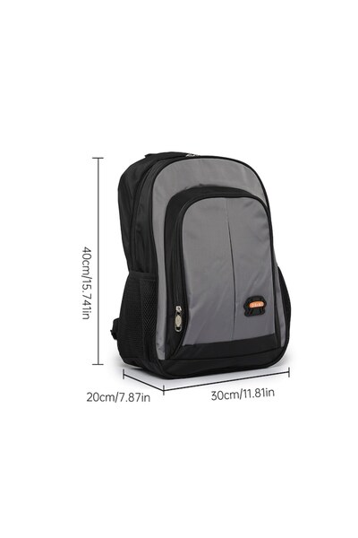 Ormi Unisex Business Casual Waterproof Backpack 30x20x40cm Grey