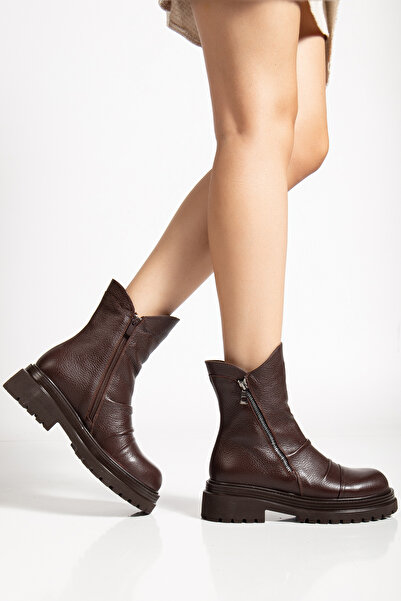 Elile Shoes Hakiki Deri 35 Numaradan 41-42-43 Numaraya Kadar Kadın Kışlık Bot