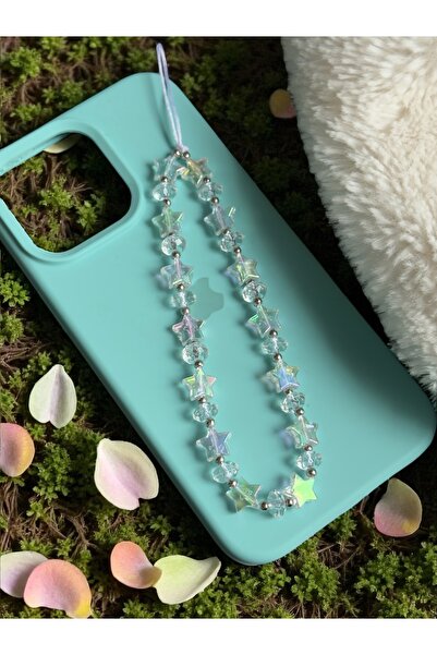 WhimsyWhite Star Phone Charm, Camera Charm, Car Keychain Charm