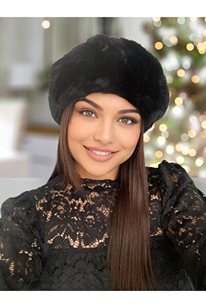 Confortino Caciula eleganta din blana JULIETTE - marime universala, reglabila