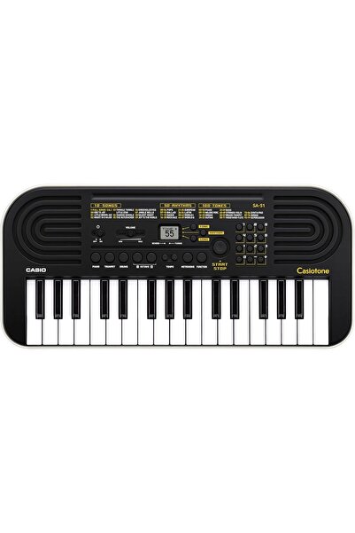 Casio SA-51 32 Mini-Keys Keyboard in Black and Grey
