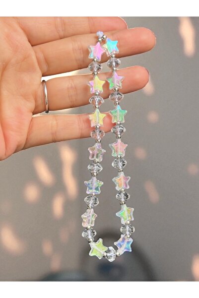 WhimsyWhite Star Phone Charm, Camera Charm, Car Keychain Charm