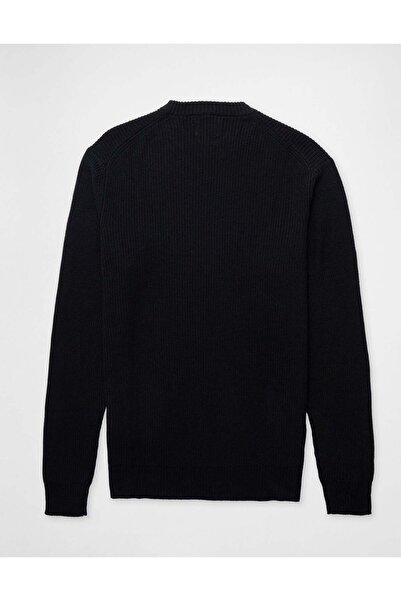 AMERICAN EAGLE AE Waffle Crew Neck Sweater