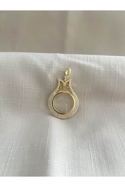 ED CAESAR ÇEYREK TAKILABİLEN 925 AYAR GÜMÜŞ KOLYE UCU