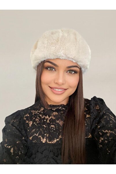 Confortino Elegant fur hat JULIETTE - universal size, adjustable