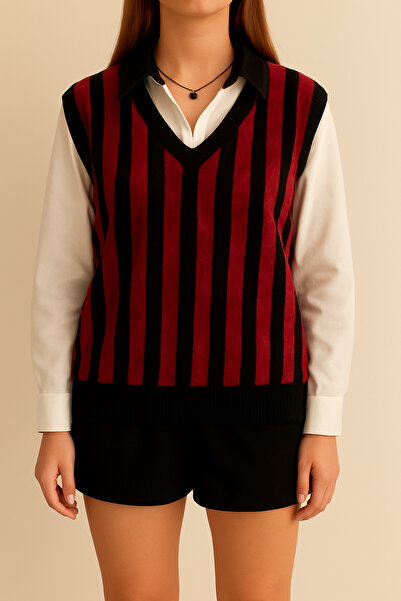 Gül Kadife Kumaş Şık Süveter – Yumuşak Dokulu, Rahat ve Modern Tasarım