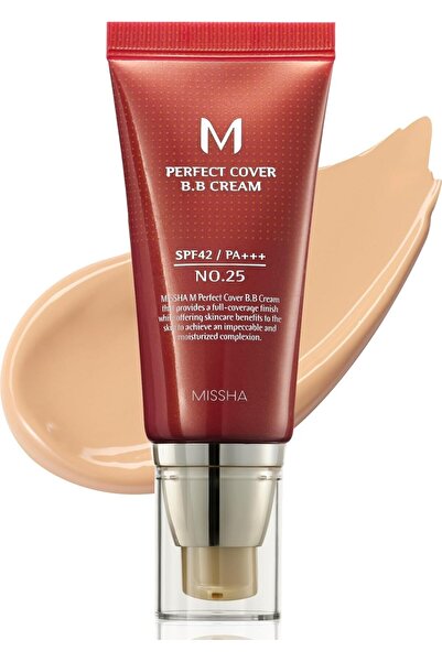 MQ MISSH. كريم بي بي إيه إم بيرفكت رقم 25 بيج دافئ مع عامل حماية من الشمس 42