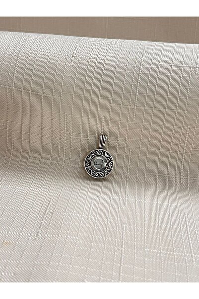 ED CAESAR TÜRK BAYRAĞI CEVŞEN 925 AYAR GÜMÜŞ KADIN KOLYE UCU