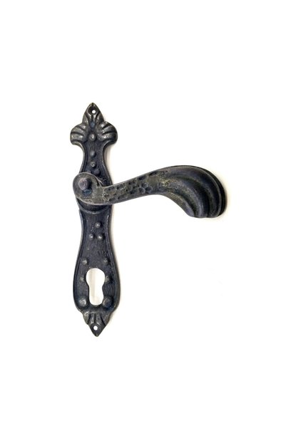 Epilons Antika Tarz Dekoratif Pirinç Mevlana Yale Kapı Kolu - 228x48 Mm, Oksit