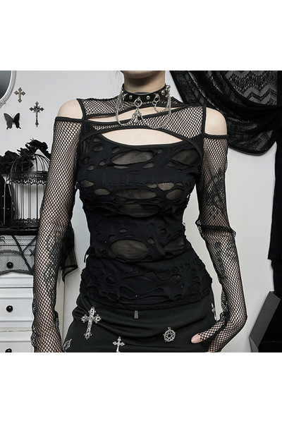 Giraffe Dantelli İnce Askılı Kaplı Bralet Büstiyer Crop Bluz Korse Body Gotik...