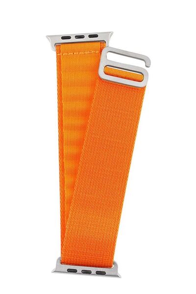 Daniel Klein Turuncu Renk 42 44 45 49 mm 1/2/3/4/5/6/se/7/8/Ultra Akıllı Saat...