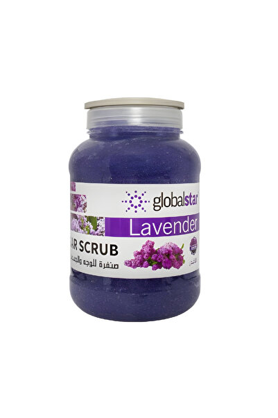Globalstar جلوبال ستار مقشر السكر 5 كغ للوجه والجسم باللافندر