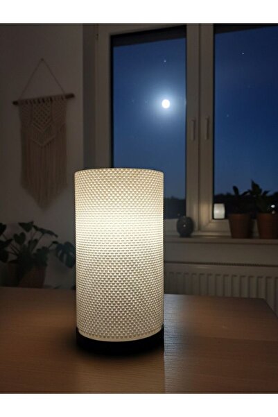 MCY DEKOR Minimalist Tasarım Gece Lambası Yatak Odası Abajur Modern Salon Dek...