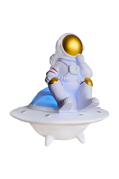 Twin Store Table Top Astronaut Lamp and Musical Instrument Alk1531