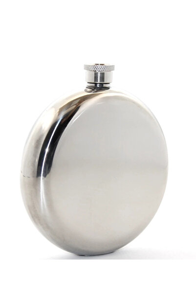 Twin Store Stainless Steel Round 8 oz Single Flask Alk2677