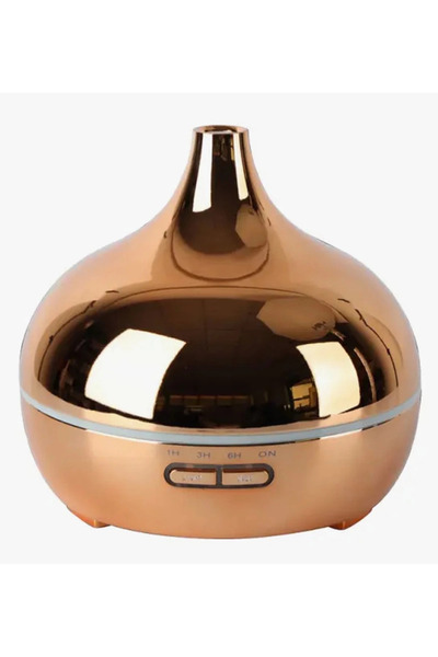 Epilons Hava Nemlendirici Parlak Gold Aromatik Oda Kokusu 550 Ml Kahve Aroma Difüzörü Buhar Nemlendırıcı