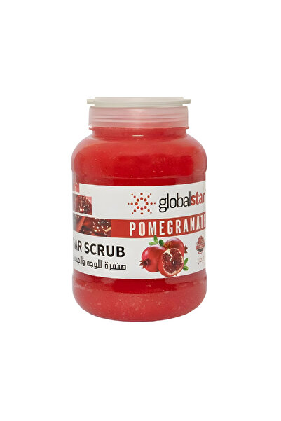 Globalstar جلوبال ستار مقشر السكر 5 كغ للوجه والجسم بالرمان