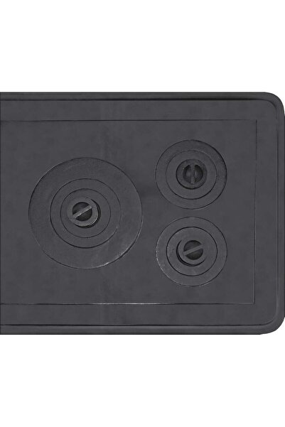 Evotools Plită din fontă 3OC cu cadru 622 mm