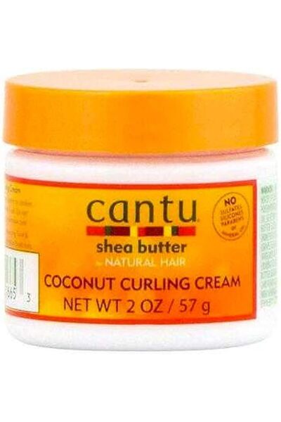Cantu Natural Shea Butter Coconut Curl Cream 2 Oz