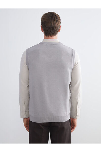 LC Waikiki New Season Standard Fit V-Neck Men's Knitwear Sweater