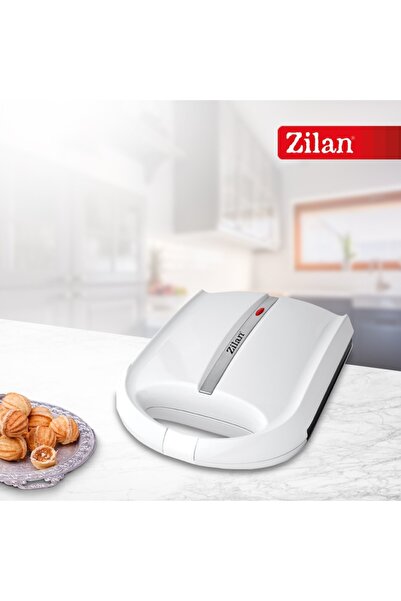 Zilan ZLN2809 Nut Maker, 24 Halves or 12 Whole Nuts, 1600W, Non-Stick Plates, White