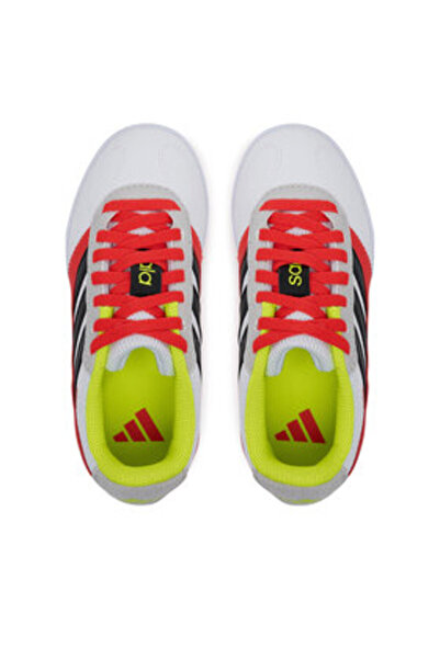 adidas Παιδικά Ποδοσφαιρικά Παπούτσια Unisex Λευκά ADIDAS-JP5435 ​​01F7 FTWWHT/CBLACK/GREONE