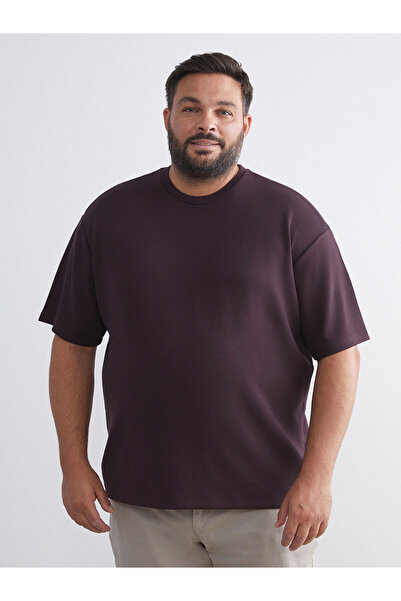 LC Waikiki Peak New Season Large Size Basic Men's T-Shirt