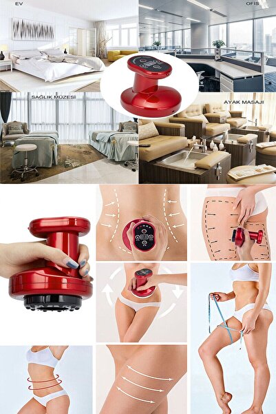 Empressco Elektrikli Vakumlu Hacamat Kupa Seti, Masaj ve Rahatlatıcı Kullanım