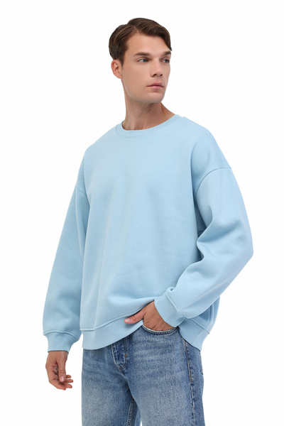 lumberjack MB ROS 16HS108 5PR Mavi Erkek Sweatshirt