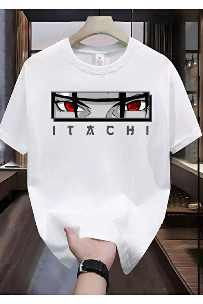 RYO FASHİON Tricou Uchiha Itachi Naruto Anime personaj Design cu imprimeu INI...