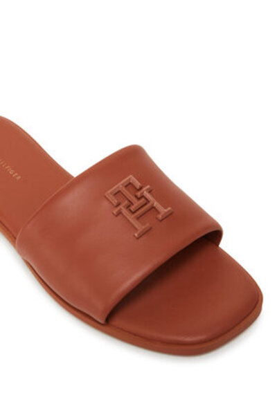 Tommy Hilfiger Γυναικείες παντόφλες FW0FW08806 Καφέ