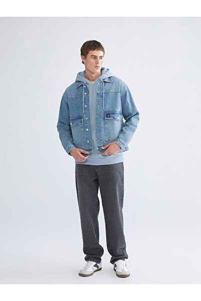 LC Waikiki New Season Comfortable Fit Men's Jean Jacket